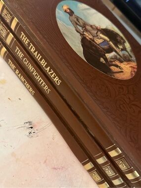 Vintage Hardcover Time Life Books - The Old West set of 3